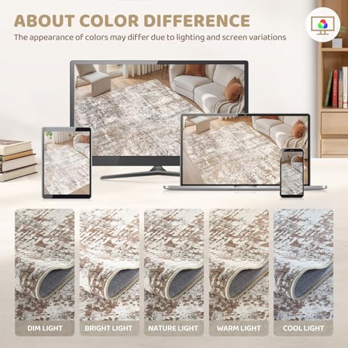3x5 Area Rug Living Room Rugs (24 Count)