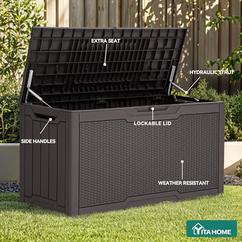 80 Gallon Outdoor Storage Box