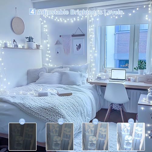 800 LED White String Lights Indoor Outdoor (131 Foot)
