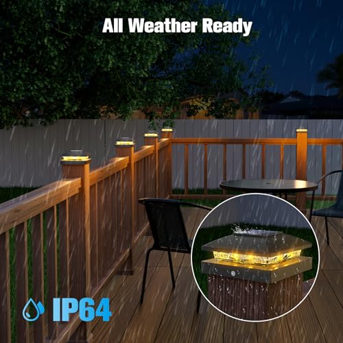 4x4 Solar Post Cap Lights (16 Count)
