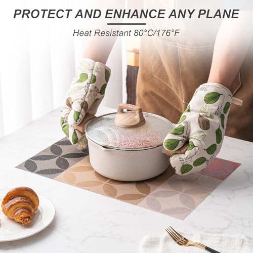 Placemats Set of 6 Washable Indoor (6 Count)