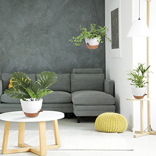 Hanging Planters for Indoor Outdoor Plants (2 Count)