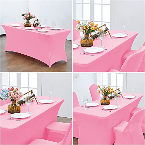8FT Stretch Spandex Fitted Tablecloth