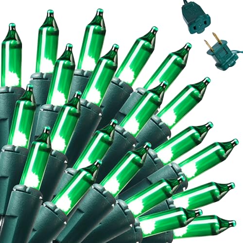 Green Christmas String Lights (100 Count)
