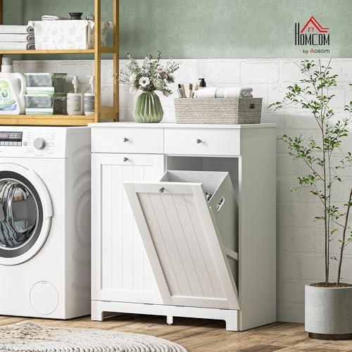 Laundry Cabinet with 2 Removable Baskets