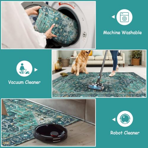 Ultra Thin Washable Area Rug