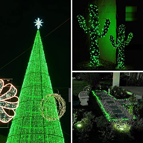 Solar String Lights Outdoor 2Pack 80FT 200LED 8 Modes Fairy Lights (2 Count)