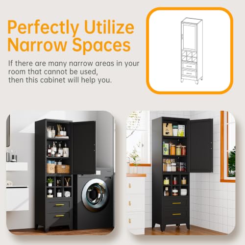Tall Narrow Storage Cabinet