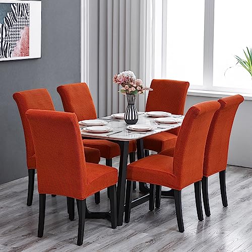Stretch Chair Covers for Dining Room Set of 6