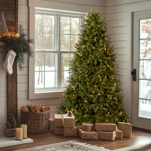 7.5ft Pre Lit Dunhill Fir Artificial Christmas Tree