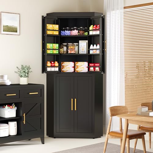 Farmhouse Corner Cabinet