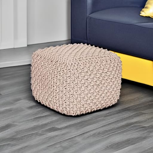 Square Pouf Ottoman