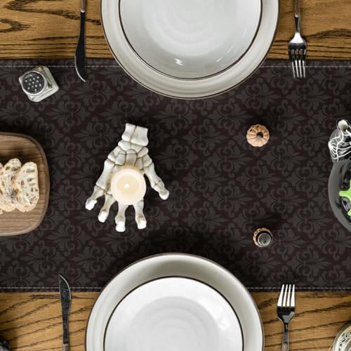 210 GSM Halloween Table Runner Home Party Decor 13x60 Inch
