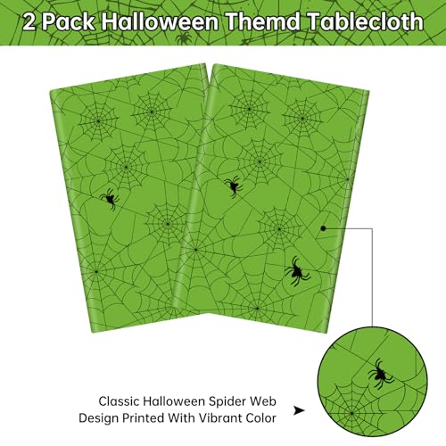 2 Pcs Halloween Tablecloth (2 Count)