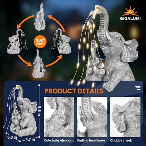 Solar Garden Outdoor Statues for Women