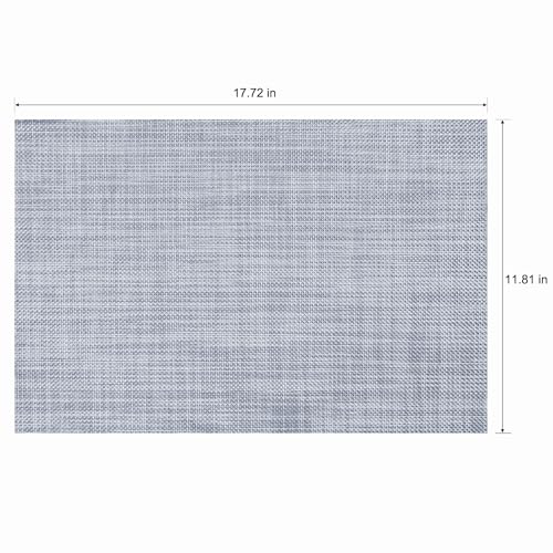 Placemats Set of 6 Washable Indoor (6 Count)