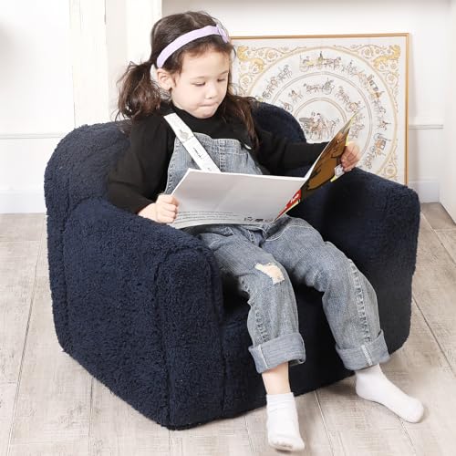 Kids Snuggly Soft Sherpa Chair