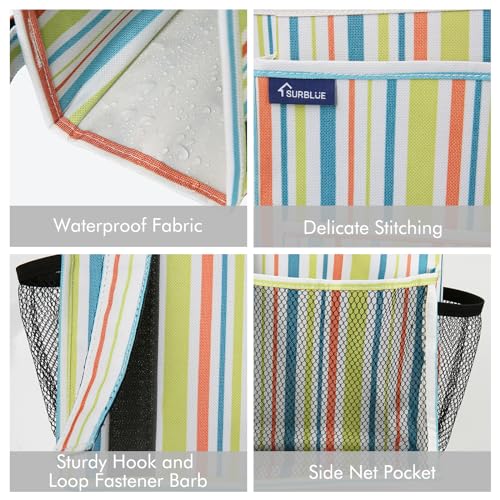 Bedside Caddy Hanging Bed Organizer Storage Bag Pocket for Bunk and Hospital Beds