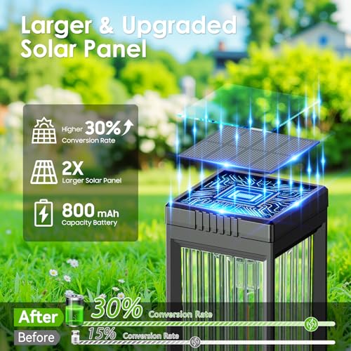 Solar Pathway Lights Outdoor (6 Count)