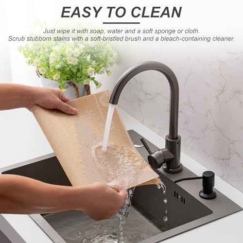 Placemats Set of 6 Washable Indoor (6 Count)