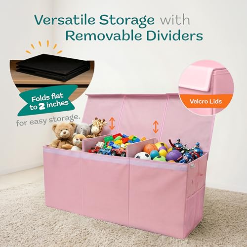 Extra Large Toy Storage Organizer with Lid