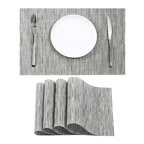 Silver Placemats Set of 4 (4 Count)