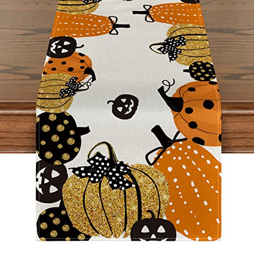 210 GSM Halloween Table Runner Home Party Decor 13x36 Inch (3.25 Sq Ft)