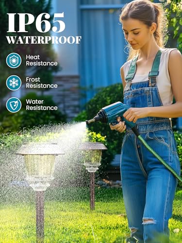 Solar Lights Outdoor Waterproof (4 Count)
