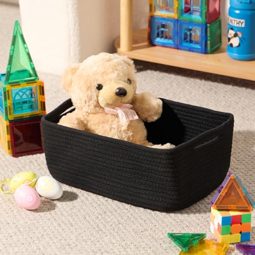 Small Storage Baskets for Organizing (4 Count)