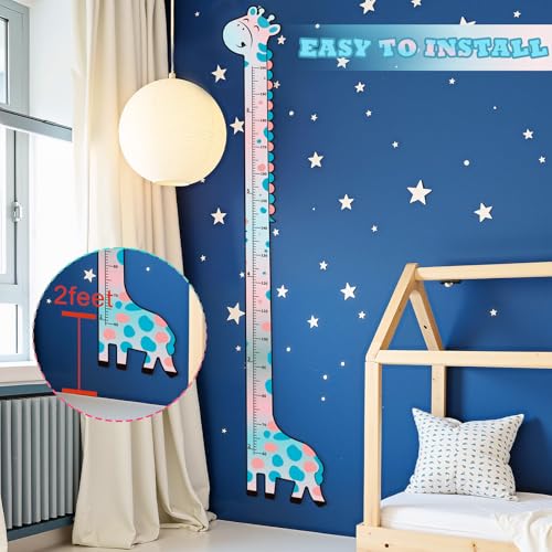 Wooden Growth Chart for Kids (6 Count)