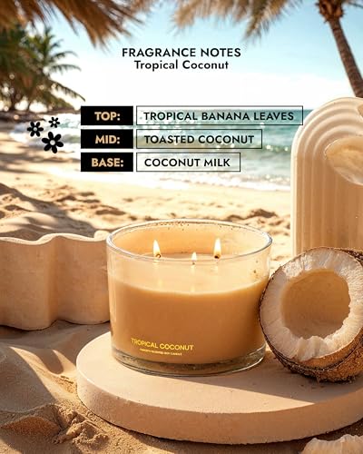 Luxury Coconut Soy Candle (12 Ounce)