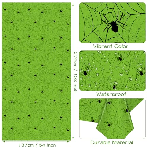 3 Pack Halloween Tablecloth Rectangular Table Halloween Party Decorations (3 Count)