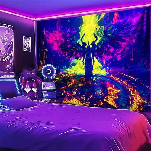 Blacklight Tapestry