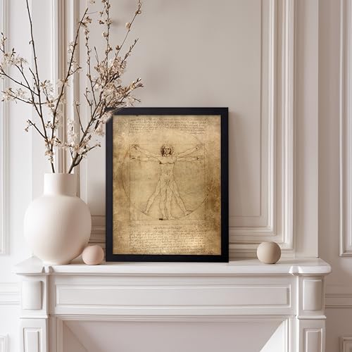 Classic Leonardo Da Vinci Poster