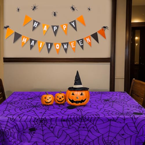 2Pcs Halloween Tablecloths (2 Count)