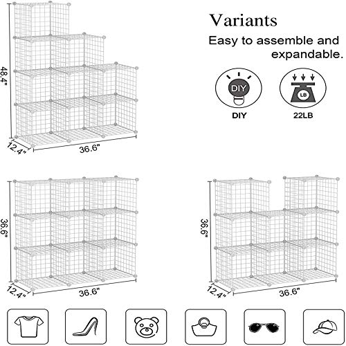 Wire Cube Storage (9 Count)