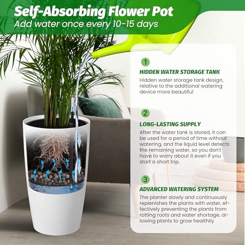 22" Tall Planter Set of 2 (2 Count)