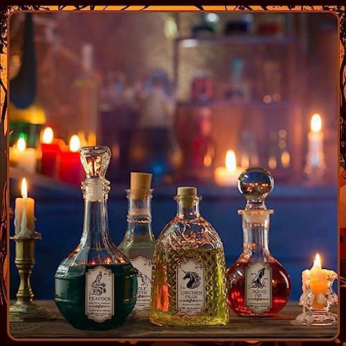 144PCS Halloween Bottle Labels (144 Count)