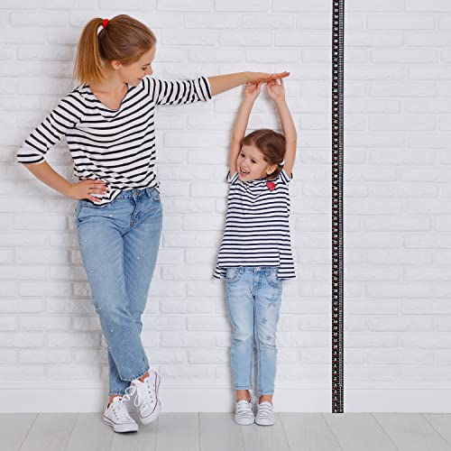 Growth Chart Wall Labels Height Indicator Tape Ruler Growth Chart Decor Height Indicator Adhesive Ruler for Home Room Measuring
