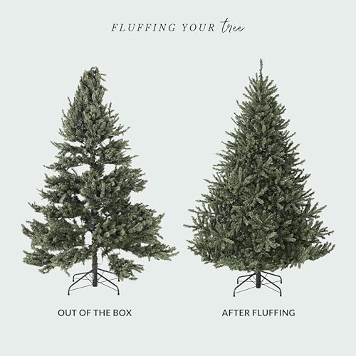 4.5ft Pre Lit Classic Blue Spruce