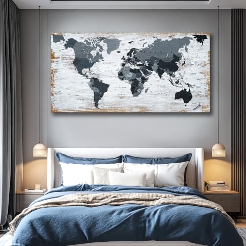 Canvas Wall Art Black Wall Decor Office Pictures for Living Room Decoration Picture Framed Artwork for Home Bedroom Decoration40 x79