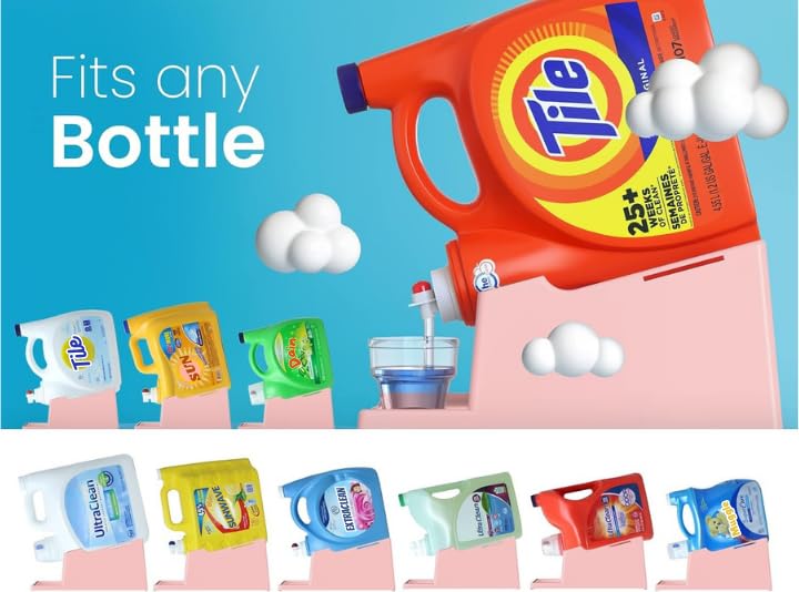 Liquid Laundry Detergent Holder Stand with Drip Tray