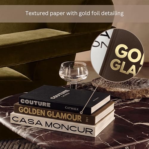 Aesthetic Decorative Books Set of 3 (3 Count)