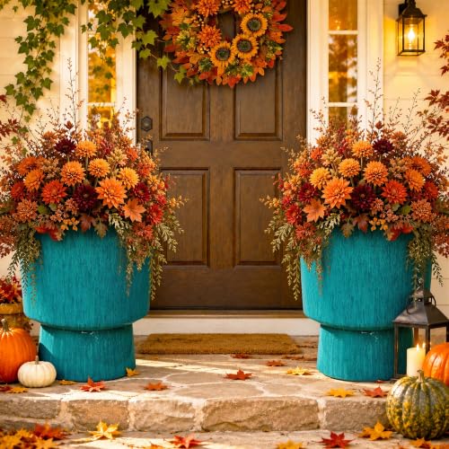 16.8" Planters for Outdoor Plants (2 Count)