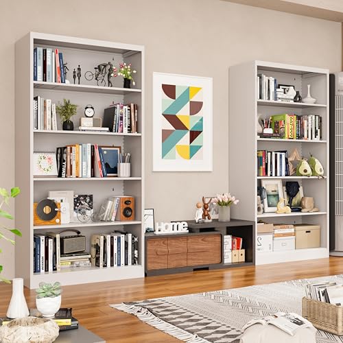 66" Tall Metal Bookcase