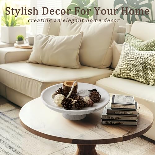 Modern Pedestal Decorative Bowl