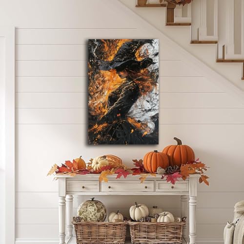 Witch Canvas Poster Print