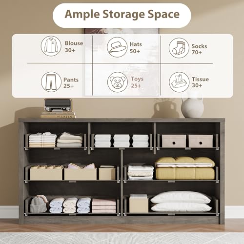 7 Drawer Dresser for Bedroom