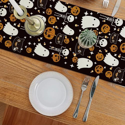 Halloween Table Runner and Placemats Set of 5
