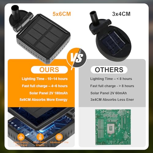 Solar Lights Outdoor (8 Count)